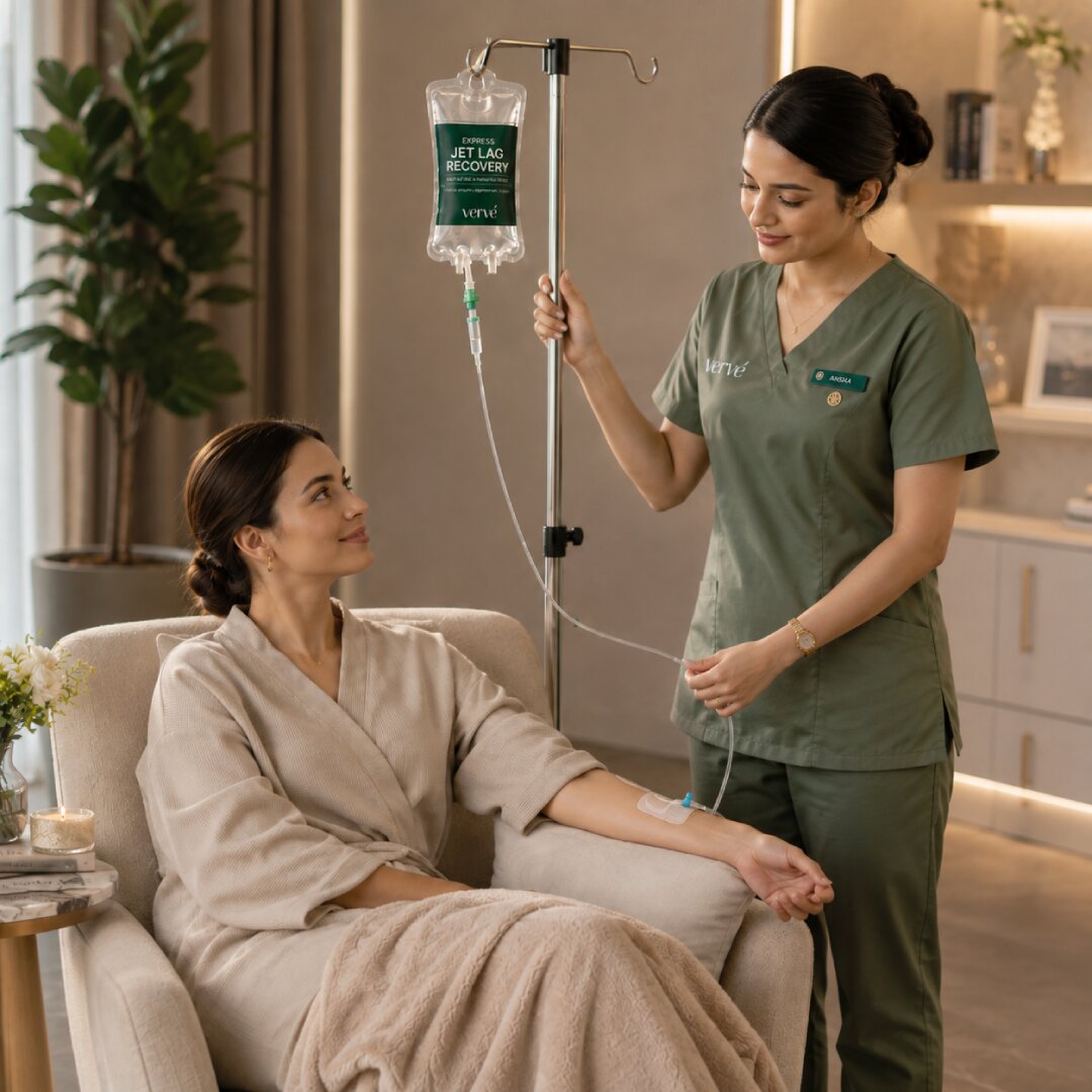 Vervé Express IV Drip Jet Lag Recovery