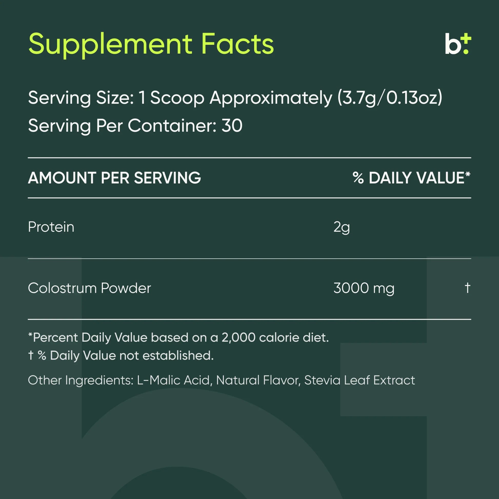 Core Colostrum Unflavored