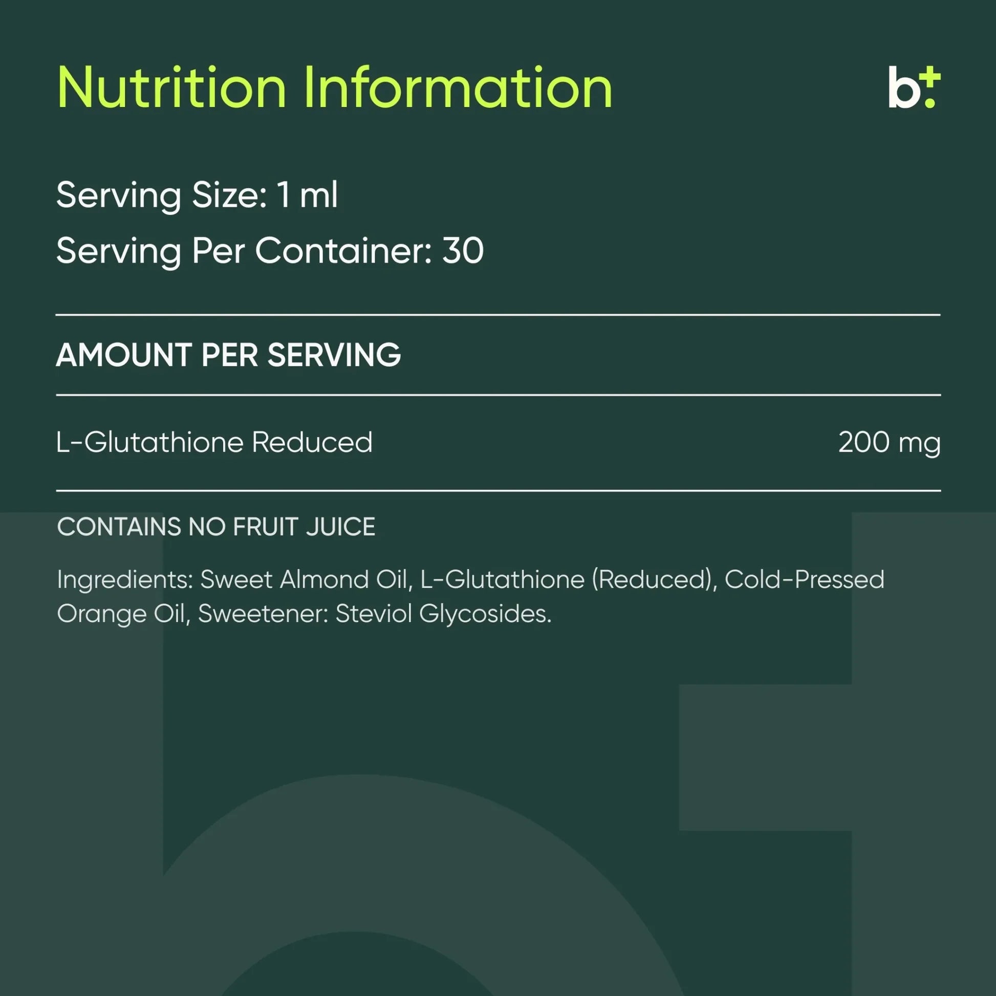Hinnao Glutathione 30 doses/200mg per dose