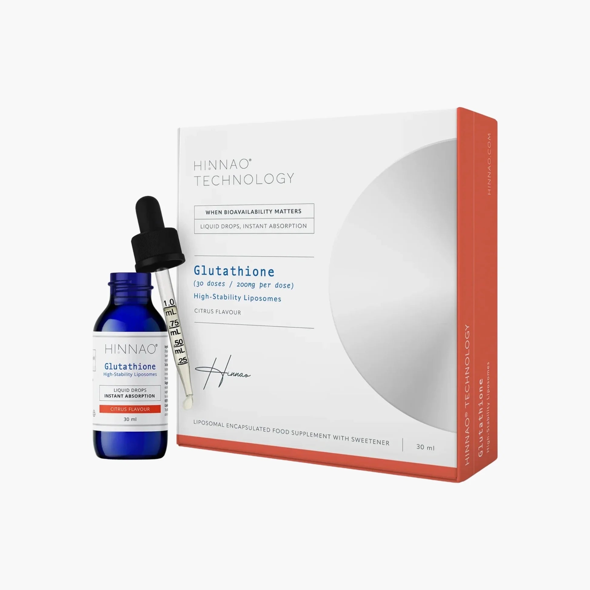 Hinnao Glutathione 30 doses/200mg per dose