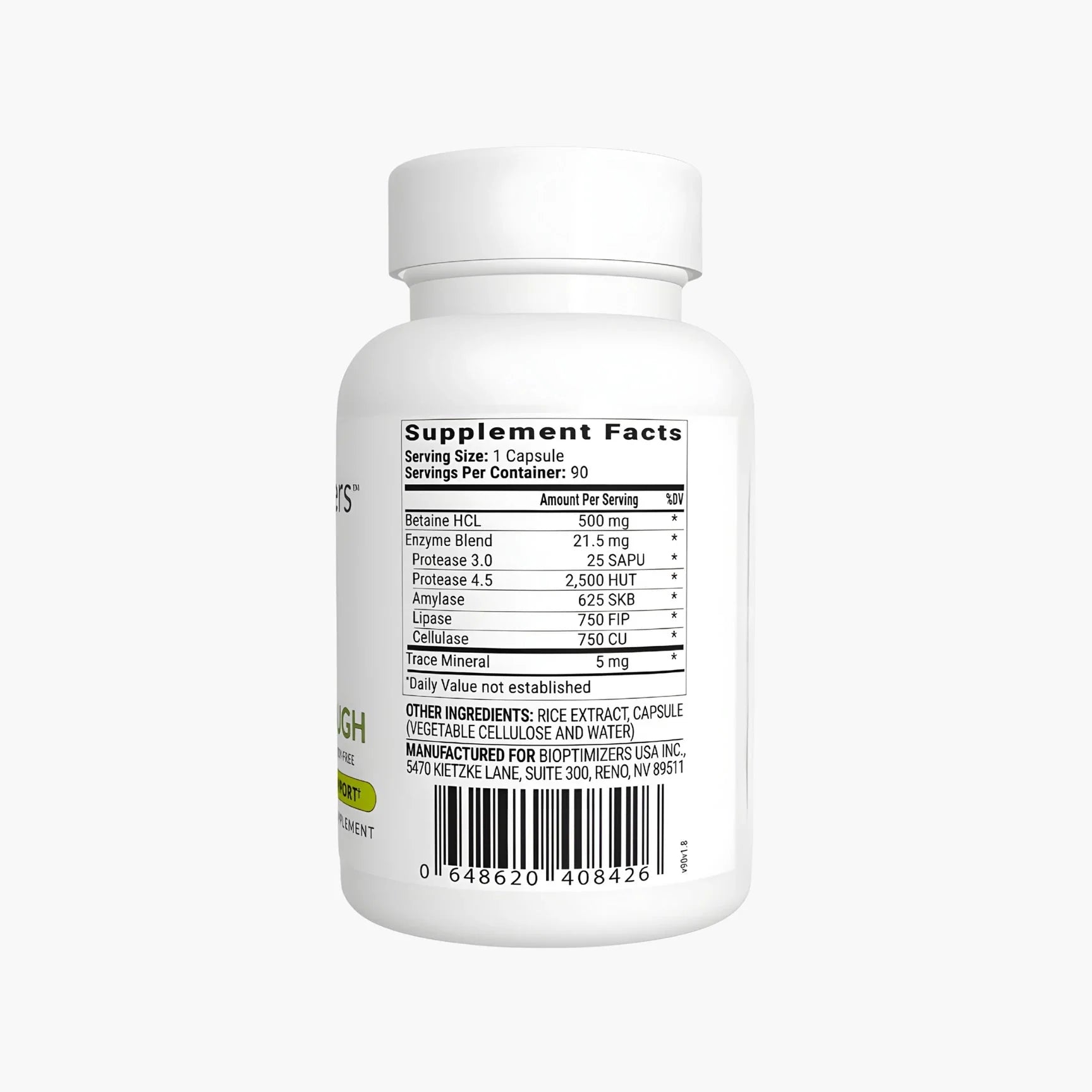 HCL Breakthrough 90 Capsules