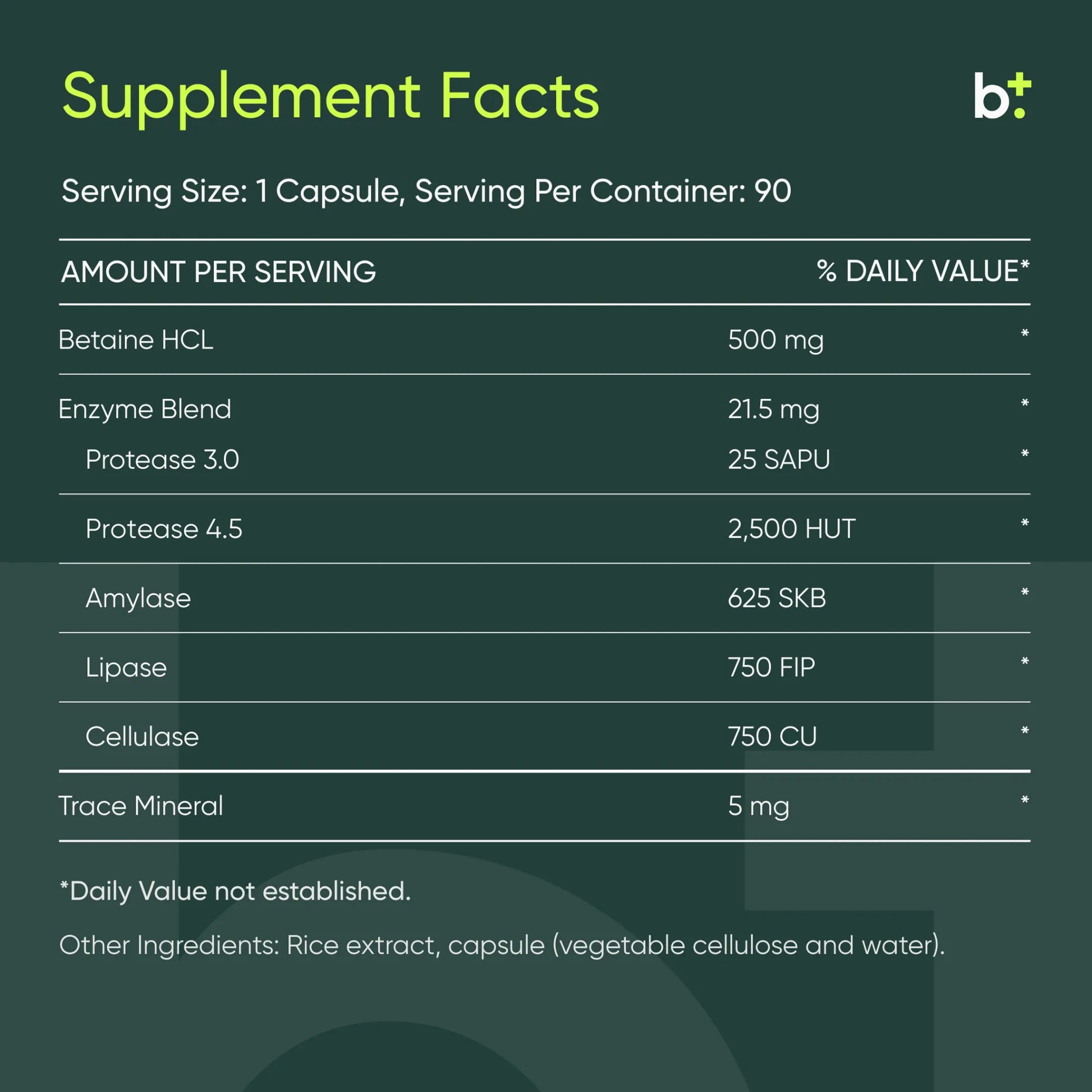 HCL Breakthrough 90 Capsules