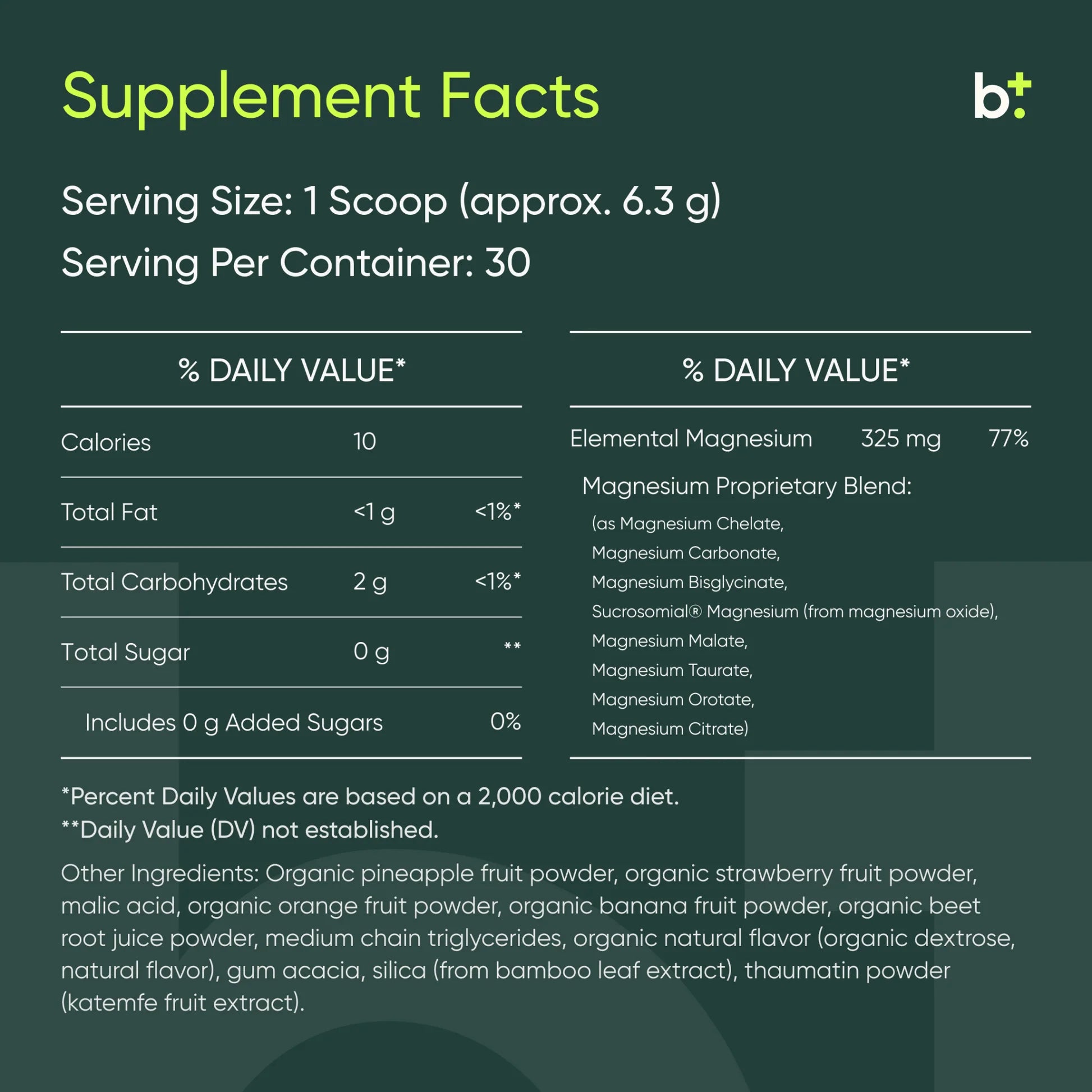 Magnesium Breakthrough Drink 30 Raspberry