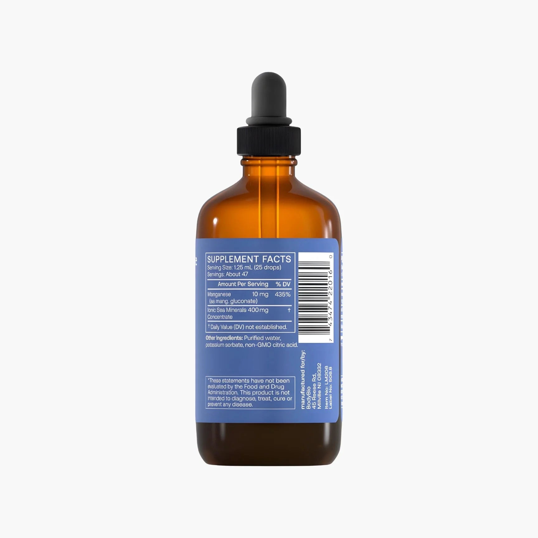 Liq Min # 6 Manganese 2oz