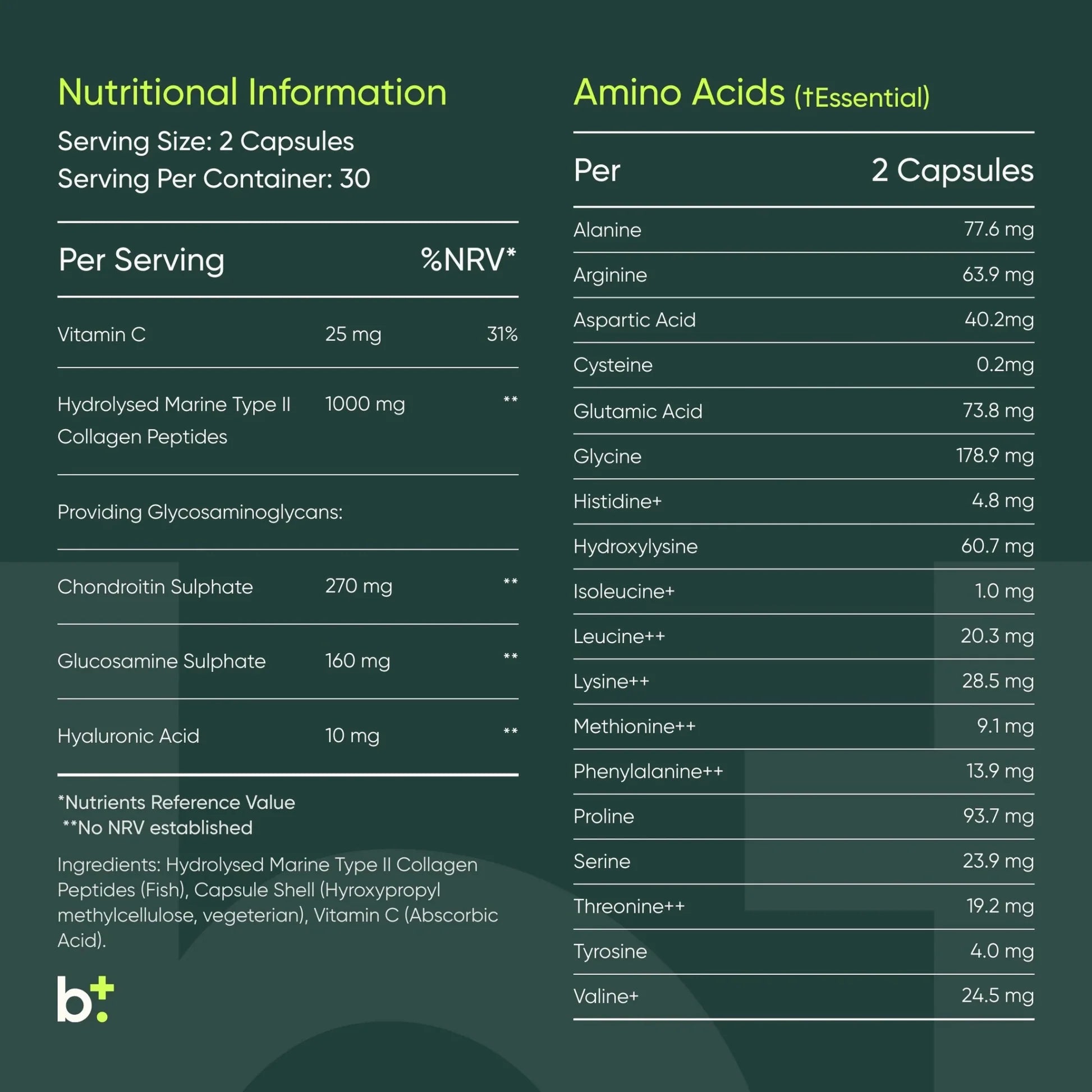 Type II Marine Collagen Matrix