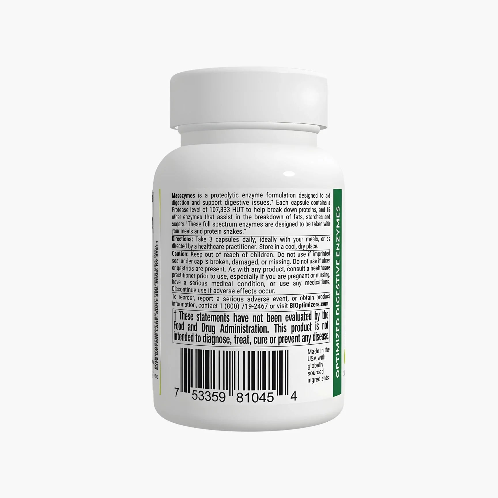 Masszymes 120 Capsules