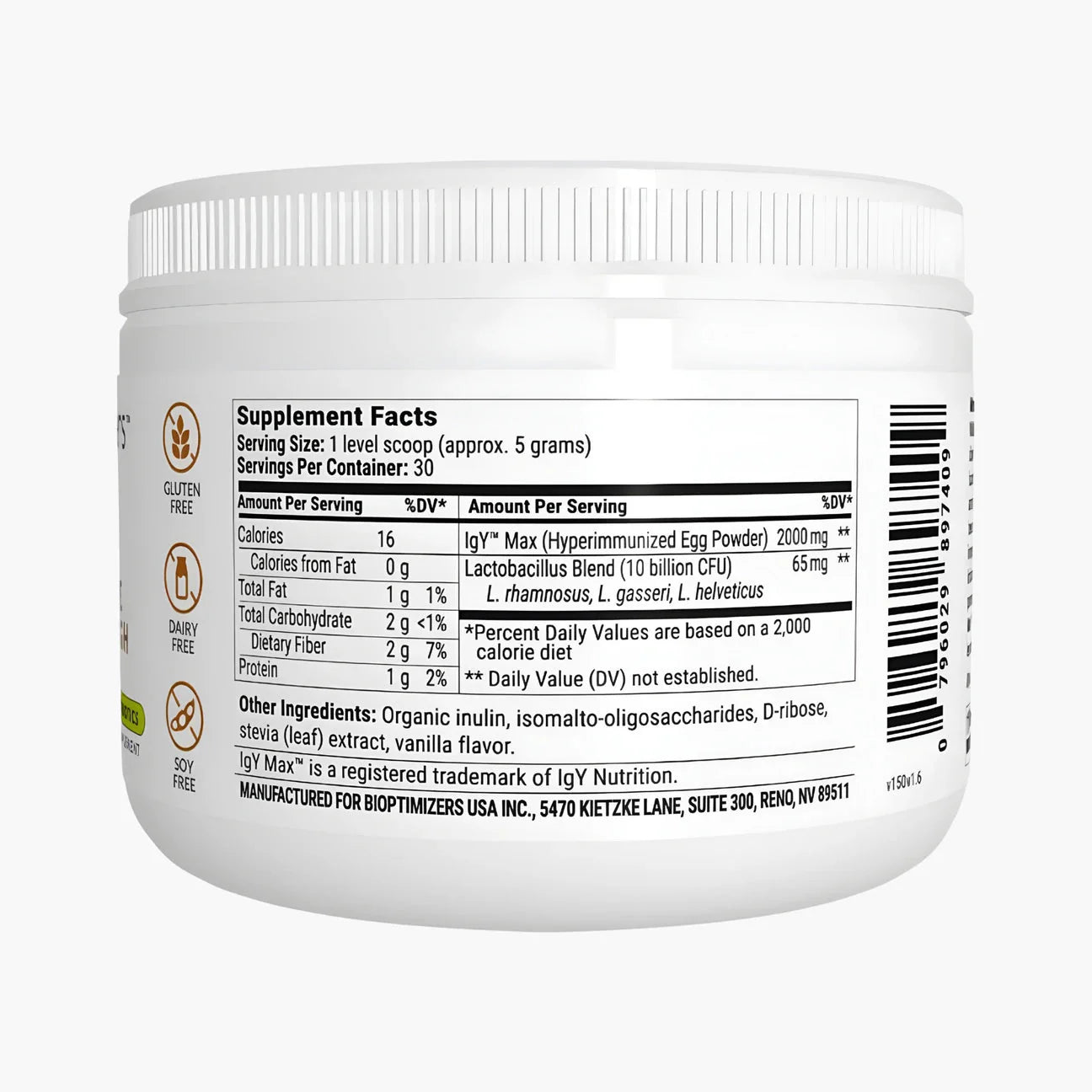 Biome Breakthrough Vanilla 150g