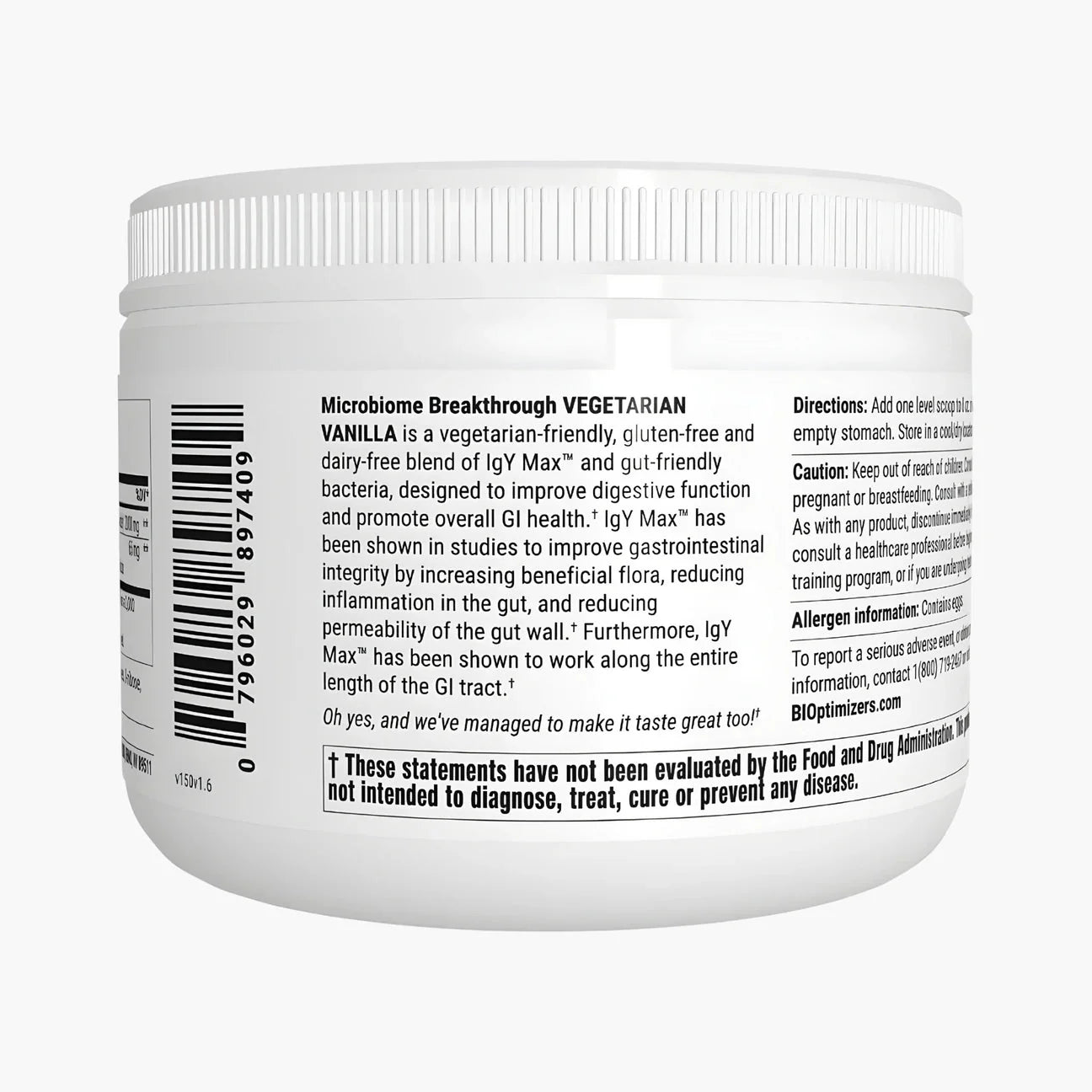 Biome Breakthrough Vanilla 150g