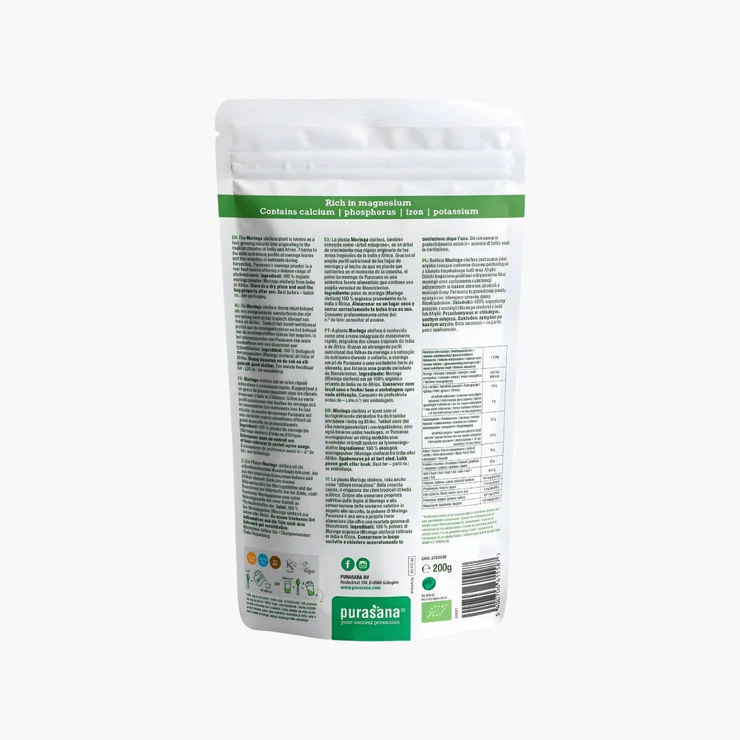 Moringa powder 200 g BIO