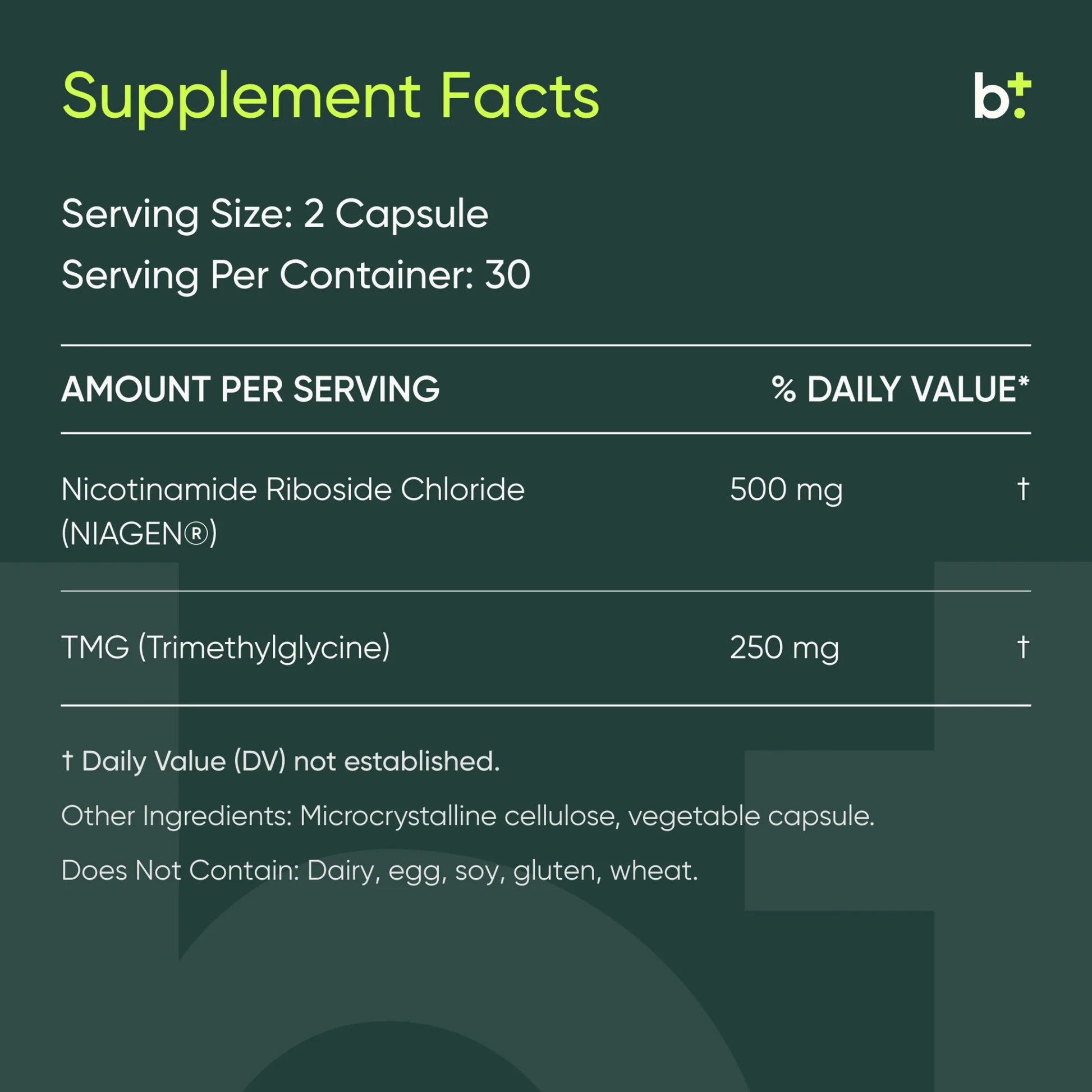 Nicotinamide Riboside Pro 500 (60 capsules)