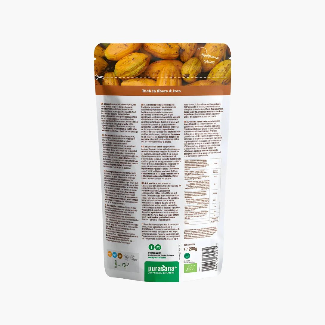 Cacao Nibs 200 g BIO