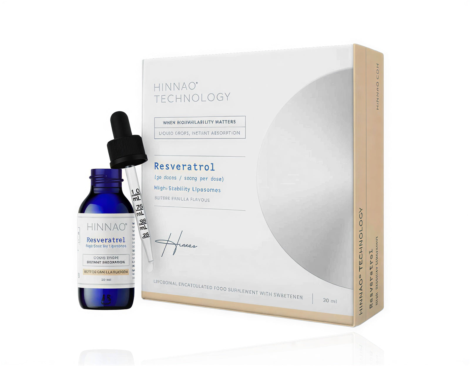 Hinnao Resveratrol 30 doses/100mg per dose