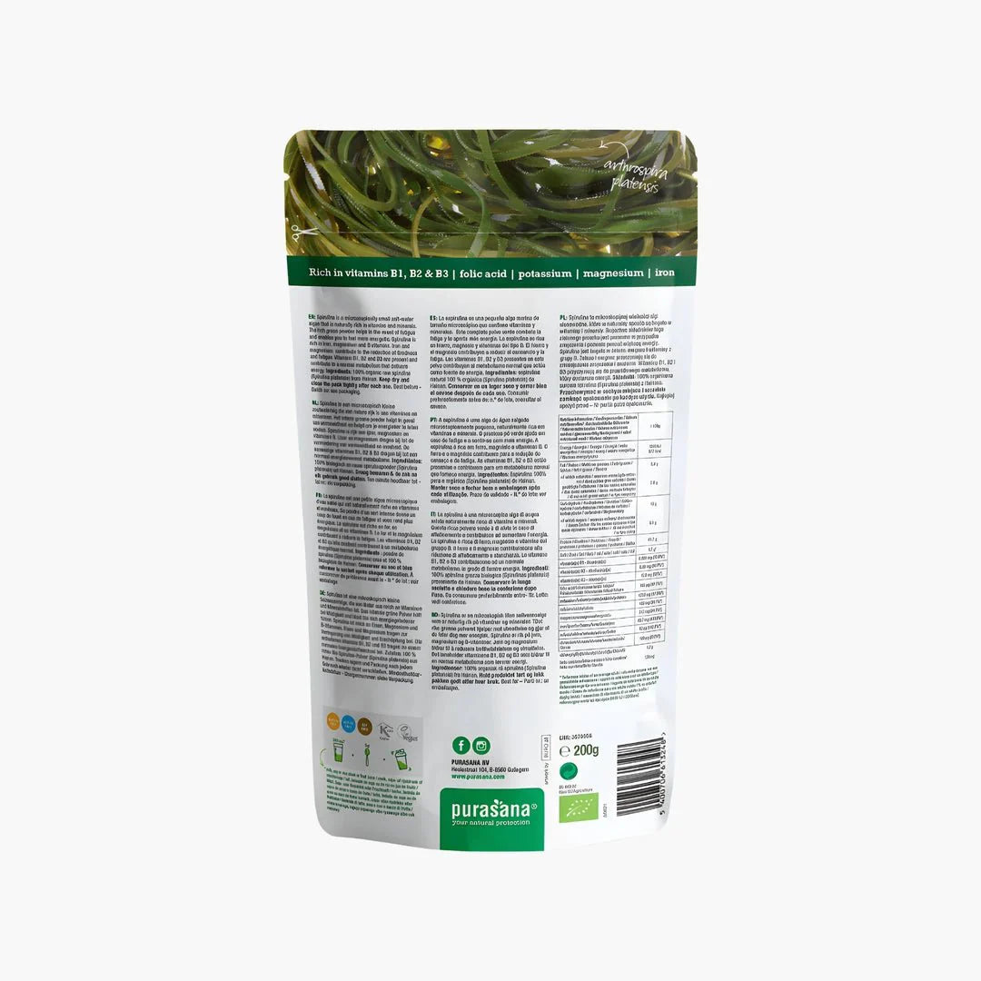 Spirulina powder 200 g BIO