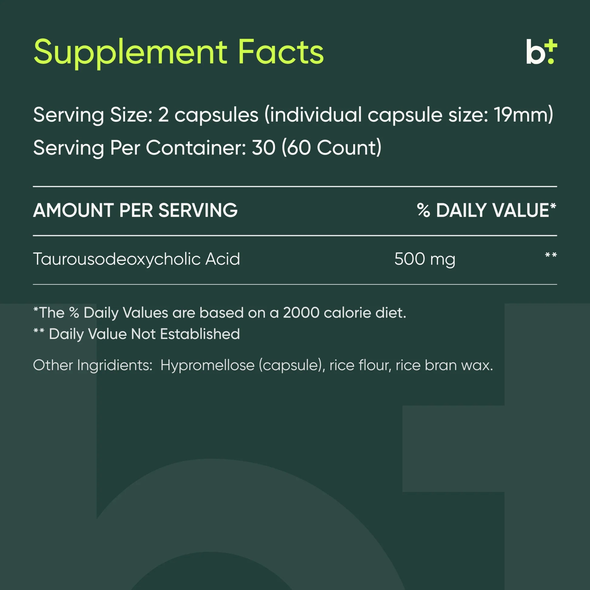 Tudca 60 Capsules