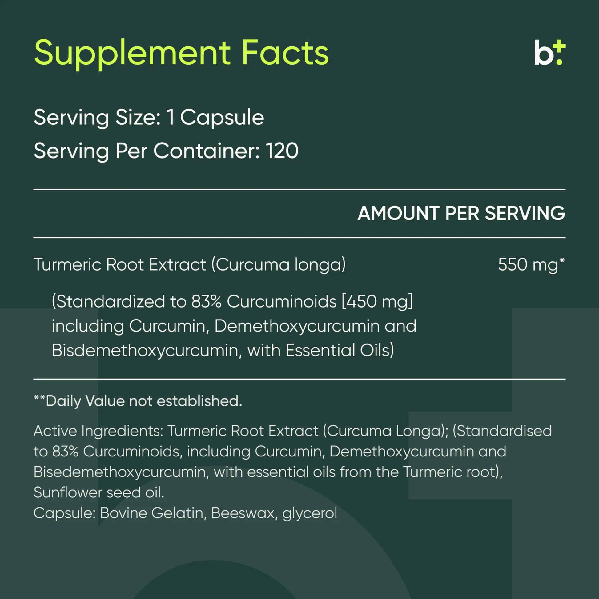 Curcumin/Turmeric Capsules