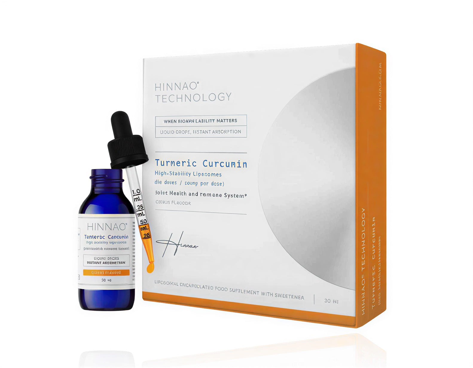 Hinnao Turmeric Curcumin 60 doses/200mg per dose