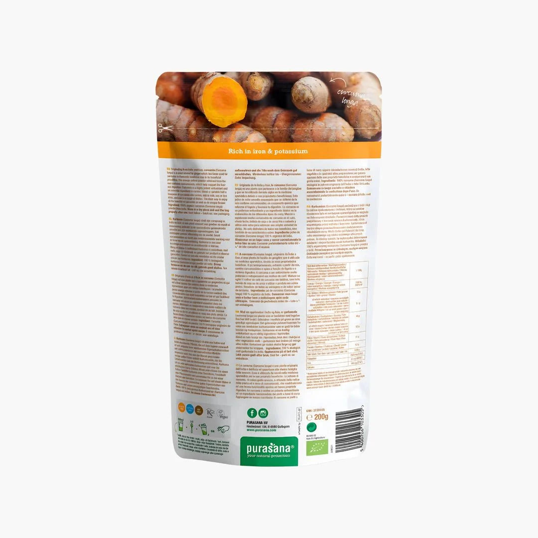 Curcuma powder 200 g BIO