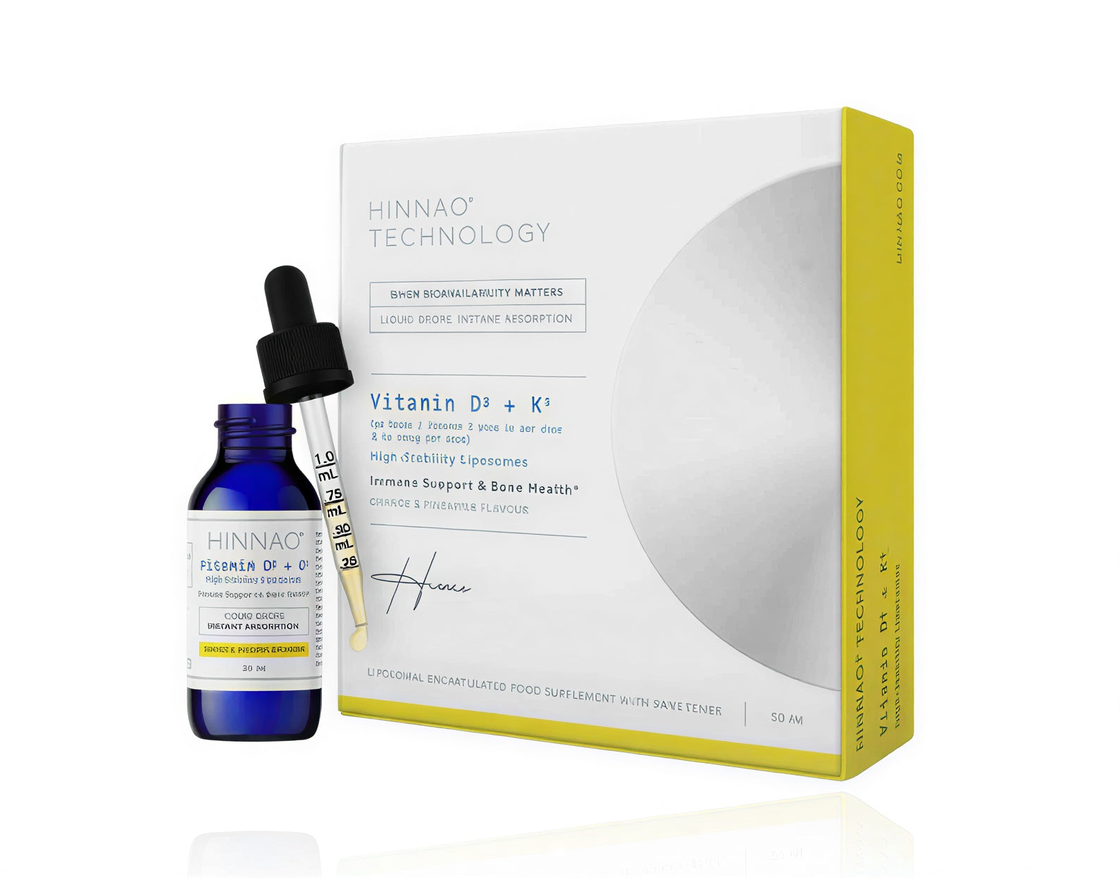 Hinnao Vitamin D3+K2 40 doses