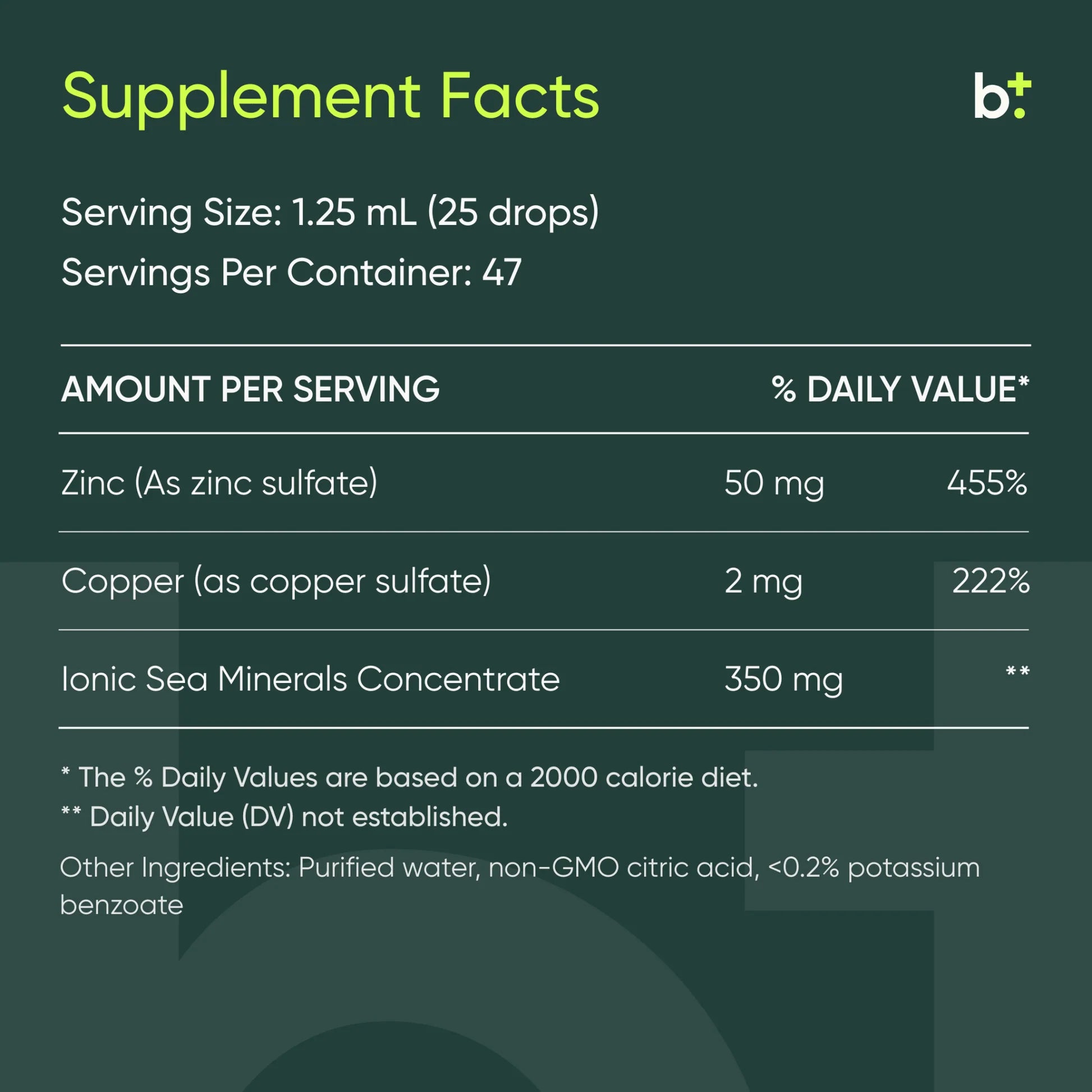 Liq Min # 2 Zinc 2oz