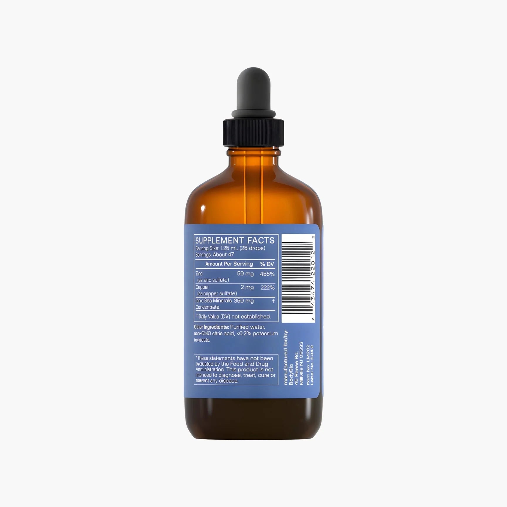 Liq Min # 2 Zinc 2oz